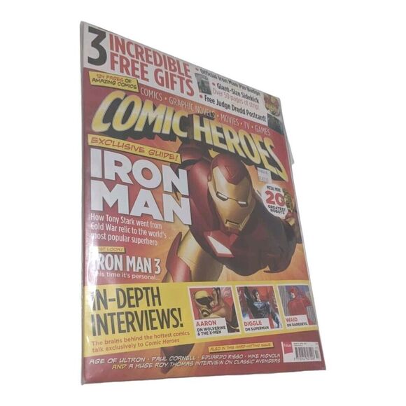 Comic Heroes Iron Man Issue 17 April 2003 Complete Excellent Condition - Picture 1 of 2